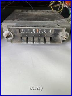 Lot 8 Car Stereo Vintage JVC PANASONIC SANYO SUBARU BLAUPUNKT PHILCO For Parts