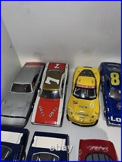 Lot Of 9 Vintage CARRERA EVOLUTION Slot Cars For Parts Or Repair UNTESTED USED