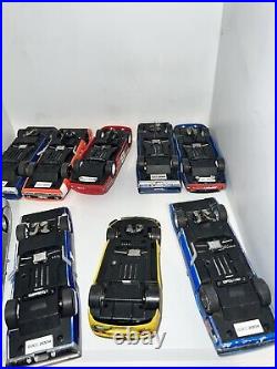 Lot Of 9 Vintage CARRERA EVOLUTION Slot Cars For Parts Or Repair UNTESTED USED