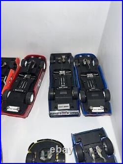 Lot Of 9 Vintage CARRERA EVOLUTION Slot Cars For Parts Or Repair UNTESTED USED