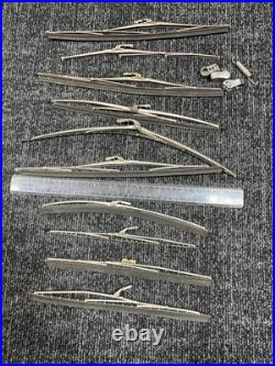 Lot Of Vintage Windscreen Wiper Blades Trico Rainbow Aeramic Old Car Parts
