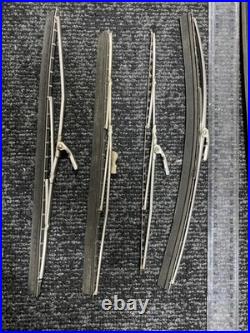 Lot Of Vintage Windscreen Wiper Blades Trico Rainbow Aeramic Old Car Parts