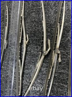 Lot Of Vintage Windscreen Wiper Blades Trico Rainbow Aeramic Old Car Parts