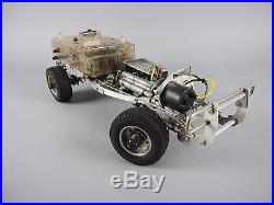 Lot of 2 Vintage Tamiya Hilux Electric RC Truck Chassis and Parts PARTS ONLY