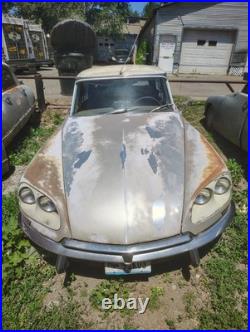 Lot of 3 original Citroen cars (DS21, ID19) from 60s & 70s for parts vintage