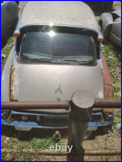 Lot of 3 original Citroen cars (DS21, ID19) from 60s & 70s for parts vintage