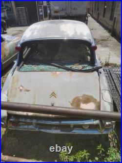 Lot of 3 original Citroen cars (DS21, ID19) from 60s & 70s for parts vintage