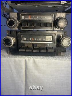 Lot of 4x VINTAGE CAR/Truck RADIO/Stereo 1970-1980s FORD/DELCO UNTESTED PARTS
