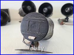 Lot of (6) Vintage Car Alarm Horns Sirens Security System Old Automotive Parts