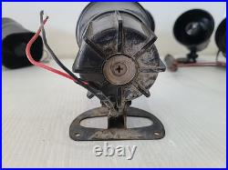 Lot of (6) Vintage Car Alarm Horns Sirens Security System Old Automotive Parts