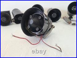 Lot of (6) Vintage Car Alarm Horns Sirens Security System Old Automotive Parts