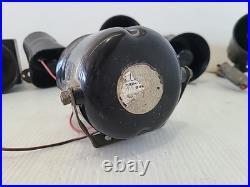 Lot of (6) Vintage Car Alarm Horns Sirens Security System Old Automotive Parts
