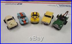Lot of Vintage Aurora / Model Motoring Slot Cars with Accessories & Parts