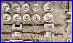 Lot of Vintage Dynamic 1960s 1/24 Slot Car Chassis Parts & Mabuchi 26D Motor