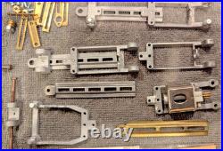 Lot of Vintage Dynamic 1960s 1/24 Slot Car Chassis Parts & Mabuchi 26D Motor