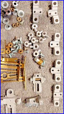 Lot of Vintage Dynamic 1960s 1/24 Slot Car Chassis Parts & Mabuchi 26D Motor