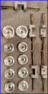 Lot of Vintage Dynamic 1960s 1/24 Slot Car Chassis Parts & Mabuchi 26D Motor