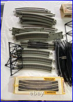 Lot of Vintage HO Scale Freight Cars Engines Tracks Parts Accessories Read Desc Lot of Vintage HO Scale Freight Cars Engines Tracks Parts Accessories Read Desc