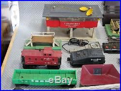 Lot of Vintage Lionel Train Cars, Track, Accessories and Parts From the 1950's