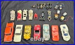 Lot of Vintage Slot Car Parts READ DESCRIPTION