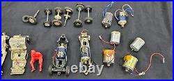 Lot of Vintage Slot Car Parts READ DESCRIPTION