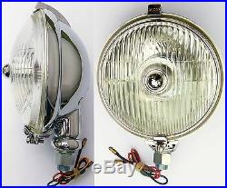 Lucas SFT576 Chrome Fog Light / Fog Lamp. For Classic Car, MG, Triumph, Mini etc
