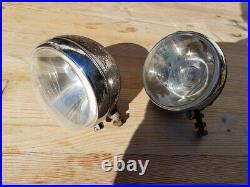 MARCHAL 632 Driving Or Fog Lights Complete With Housing Bulbs Lights Projectors