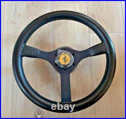 MOMO Cavallino Ferrari Steering Wheel Vintage, Porsche, JDM, Rare Car Parts