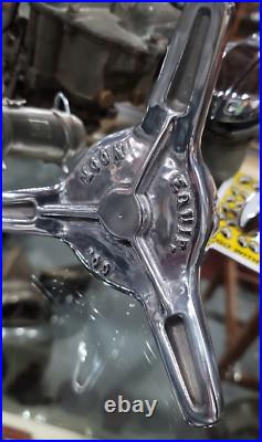 MOON Aluminum SPINNER CAP Hot Rod MOONeyes Gas Fuel Tank vtg style Drag Racing