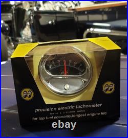 MOONeyes Chevy 8k TACHOMETER Hot Rod Custom TACH vtg Style muscle car 12v MOON
