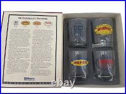 MOPAR Vintage LOGO Passenger Car Parts List 8 Glasses VOL. 1, Vol. 2