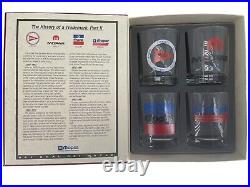 MOPAR Vintage LOGO Passenger Car Parts List 8 Glasses VOL. 1, Vol. 2