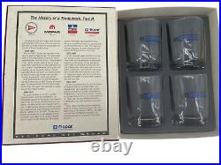 MOPAR Vintage LOGO Passenger Car Parts List 8 Glasses VOL. 1, Vol. 2