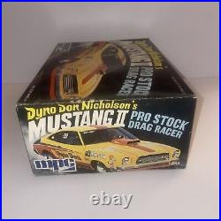 MPC Dyno Don Nicholson's Mustang II Pro Stock Drag Racer 1/25 Sealed parts