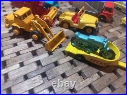 Matchbox Lesney lot of 20 vintage cars & trucks 5o's 60's & 70's 4 parts & Such