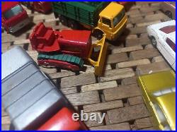 Matchbox Lesney lot of 20 vintage cars & trucks 5o's 60's & 70's 4 parts & Such