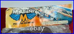 McAllister Vintage 1/10 RC Clear Body Wedge Vette Outlaw Oval #B111- Original