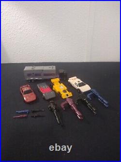 Menasor Stunticons Transformers Takara Hasbro Original Vintage Parts Lot 1986