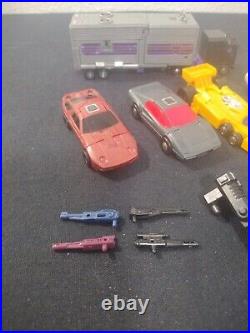 Menasor Stunticons Transformers Takara Hasbro Original Vintage Parts Lot 1986