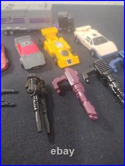 Menasor Stunticons Transformers Takara Hasbro Original Vintage Parts Lot 1986