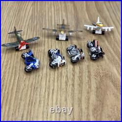 Micro Machines lot vintage Galoob Minis Collectors Case Playset Parts Rare Bikes