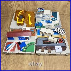 Micro Machines lot vintage Galoob Minis Collectors Case Playset Parts Rare Bikes