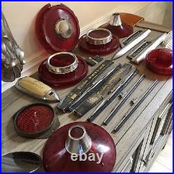 Mid 1950s OEM Car Parts Lot 20 Lights Wipers Chevy Ford Cadillac Victoria GM Mid 1950s OEM Car Parts Lot 20 Lights Wipers Chevy Ford Cadillac Victoria GM