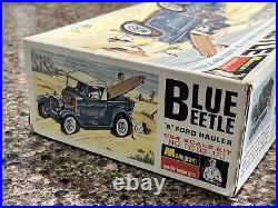 Monogram 1966 Issue Blue Beetle 1929 Ford Truck Original Kit! Circa 1966! Vmcp