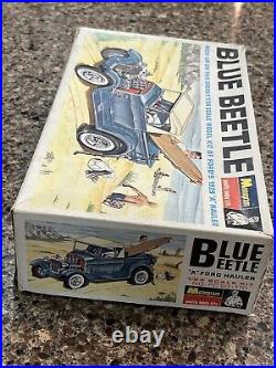 Monogram 1966 Issue Blue Beetle 1929 Ford Truck Original Kit! Circa 1966! Vmcp