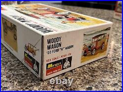 Monogram 1967 Issue Woody Wagon 1930 Ford Original Kit! Circa 1967! Vmcp