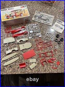 Monogram 1967 Issue Woody Wagon 1930 Ford Original Kit! Circa 1967! Vmcp