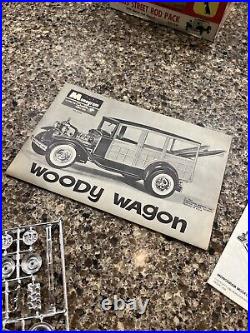 Monogram 1967 Issue Woody Wagon 1930 Ford Original Kit! Circa 1967! Vmcp