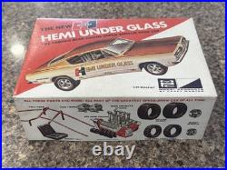Mpc 1969 Barracuda Hemi Under Glass Original Kit! Circa 1969! Vmcp