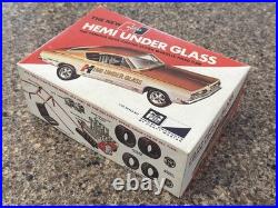 Mpc 1969 Barracuda Hemi Under Glass Original Kit! Circa 1969! Vmcp